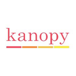 Kanopy free streaming video service logo for library cardholders