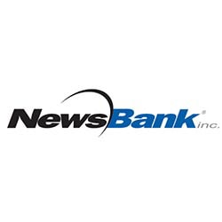 NewsBank Inc. newspaper and news archive database logo for library research